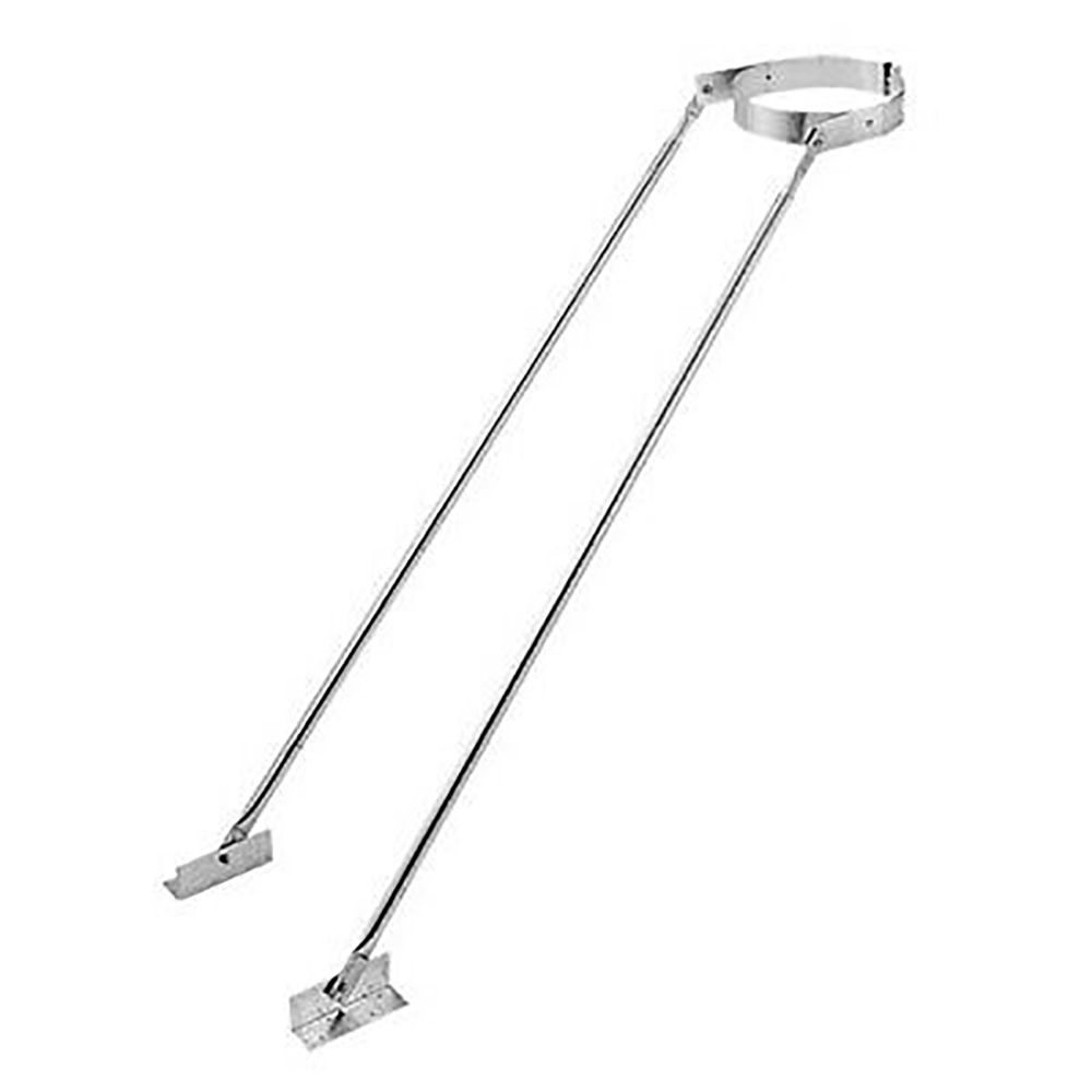 Duravent DuraTech 8" Diameter Extended Roof Bracket 8DT-XRB