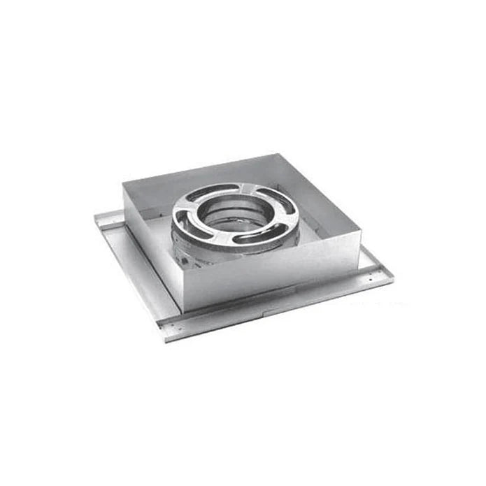 Duravent DuraPlus 6" Diameter Flat Ceiling Support Box (unfinished) 6DP-FCS