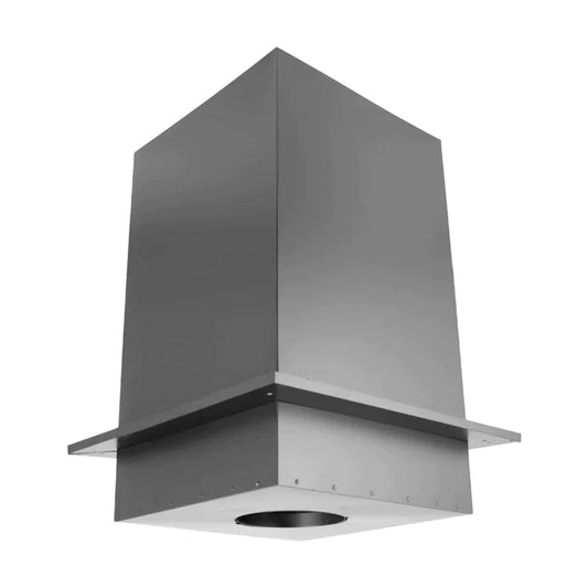 Duravent DuraPlus 7" Diameter Square Ceiling Support Box & Trim Collar (36" tall) 7DP-CS36