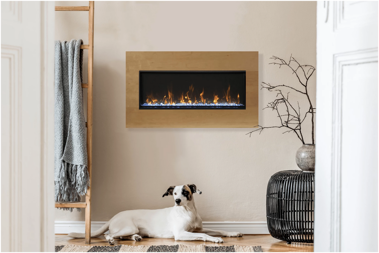 Amantii 30" Panorama Xtraslim Electric Fireplace BI-30-XTRASLIM