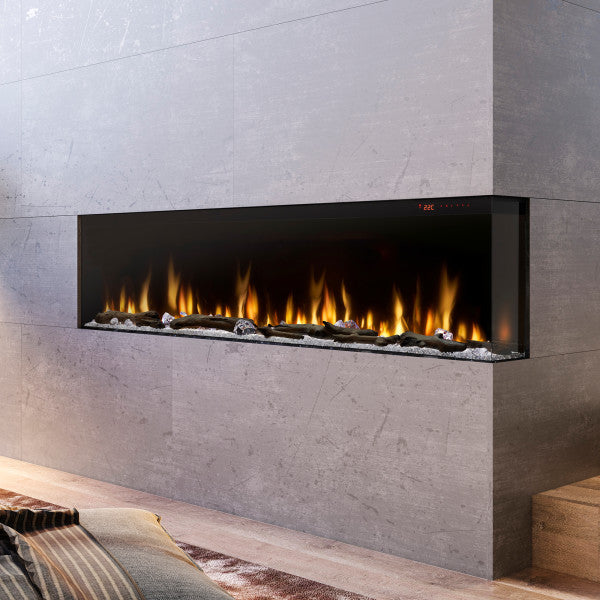 Dimplex XLF7417-XD lgniteXL Bold 74" Built-in Linear Electric Fireplace X-XLF7417-XD