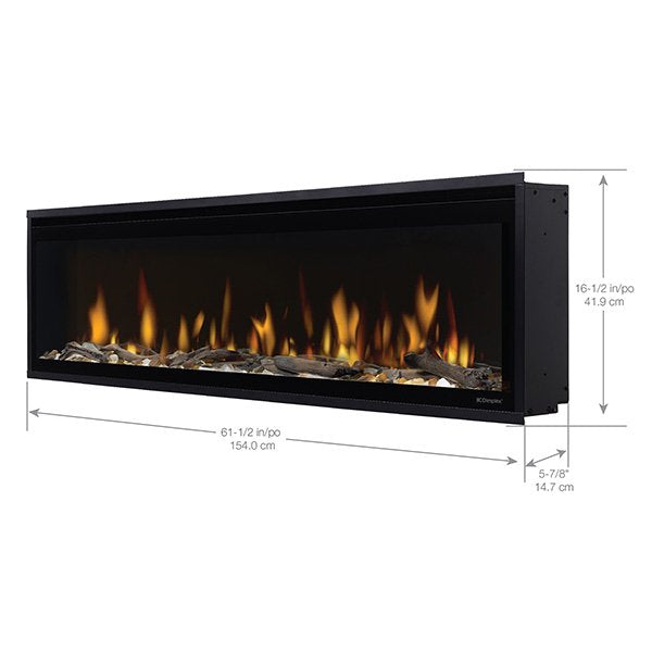 Dimplex EVO60 Ignite Evolve EVO60 60" Built-In Linear Electric Fireplace