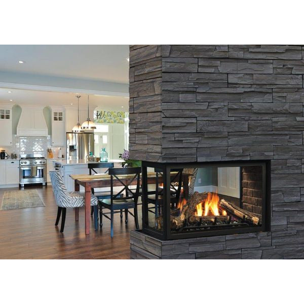 Marquis Atrium 42" Clean View Direct Vent Peninsula Tempered Glass Fireplace MCVP42