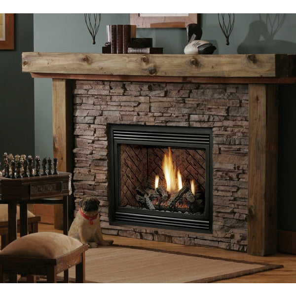 Marquis Solace II 36" Zero Clearance Direct Vent Tempered Glass Gas Fireplace HBZDV3624