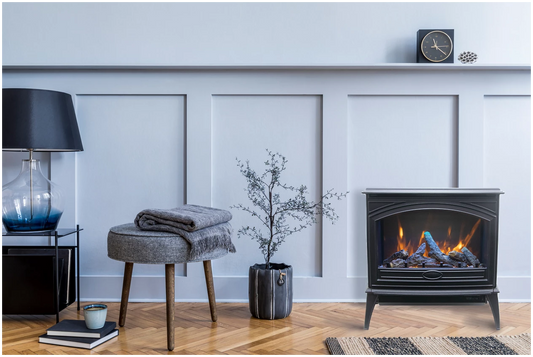 Amantii Cast Iron Electric Free-Standing Fireplace E70-NA
