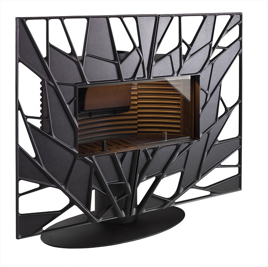 Invicta Gaya Feuille Free-Standing Linear Wood Stove 6118-44