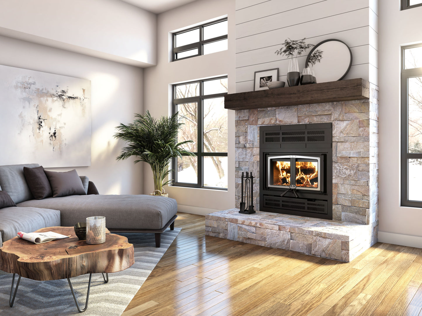 Osburn Everest III Wood Fireplace OB04017