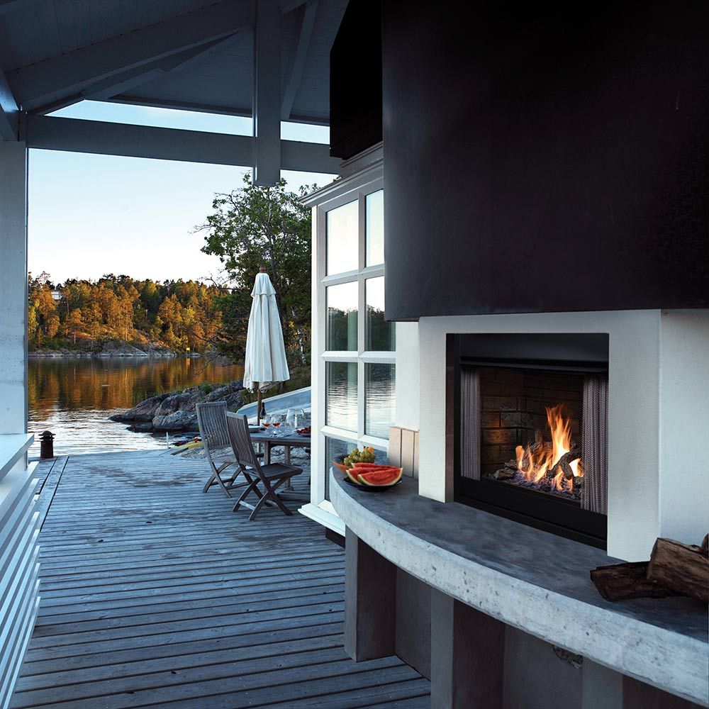 Marquis Aurora 42" Zero Clearance Outdoor Gas Fireplace OFP