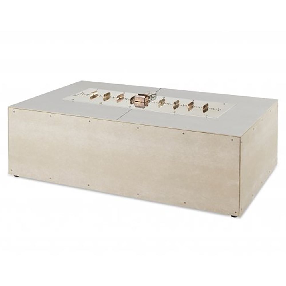 Outdoor Greatroom 60" Ready To Finish Linear Fire Pit Table Kit RTF60TL-K