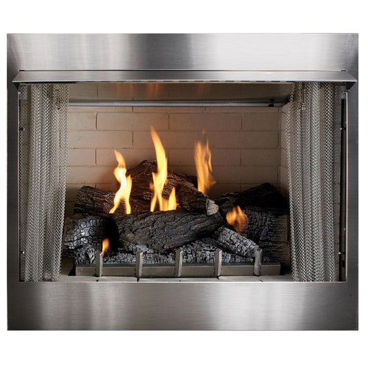 Carol Rose Coastal Collection Premium 42" Ventless Traditional Outdoor Firebox OP42FP