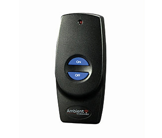 Hand-held On/Off with battery receiver and wall cover plates RCB