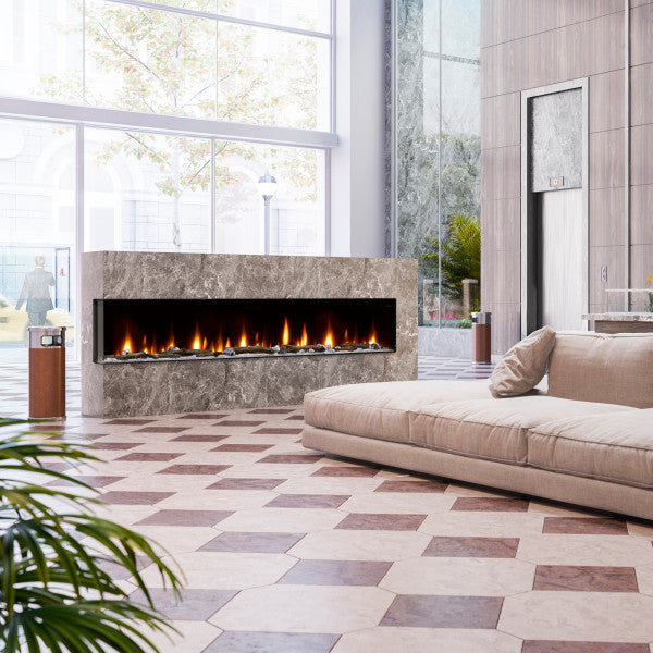 Dimplex XLF10017-XD lgniteXL Bold 100" Built-in Linear Electric Fireplace X-XLF10017-XD