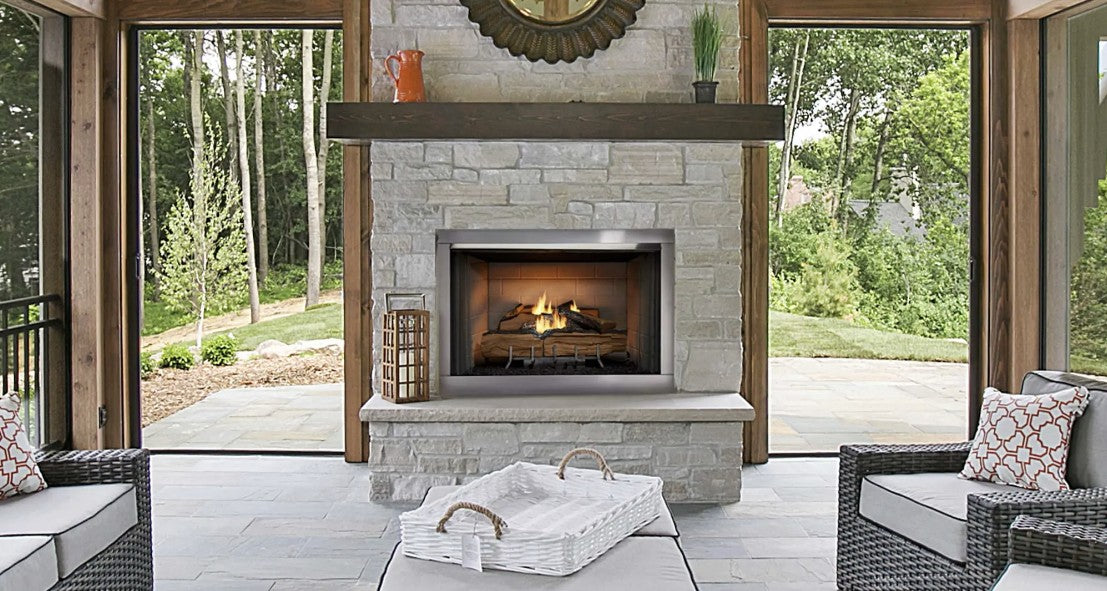 Majestic Vesper 36" Outdoor Gas Fireplace VOFB36