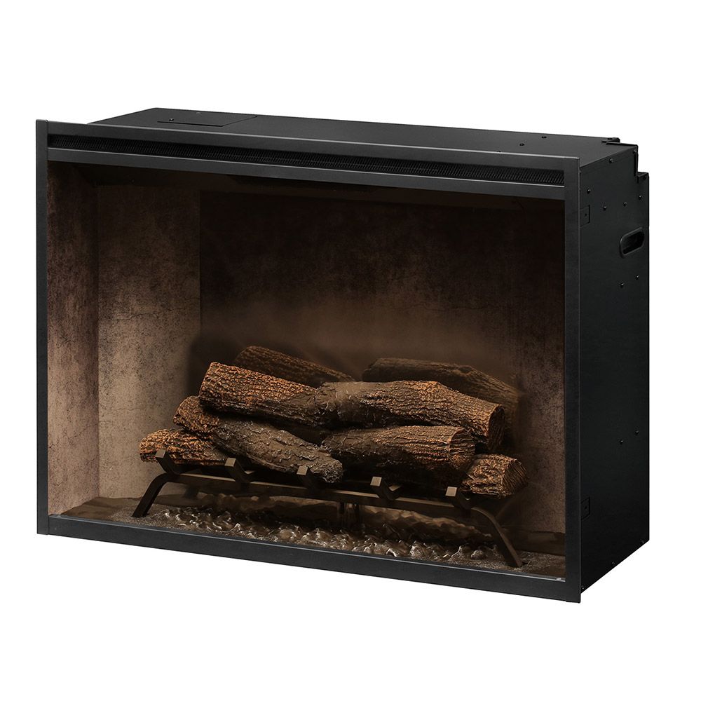 Dimplex 36" Revillusion Built-In Electric Firebox Weathered Concrete RBF36WC-FG