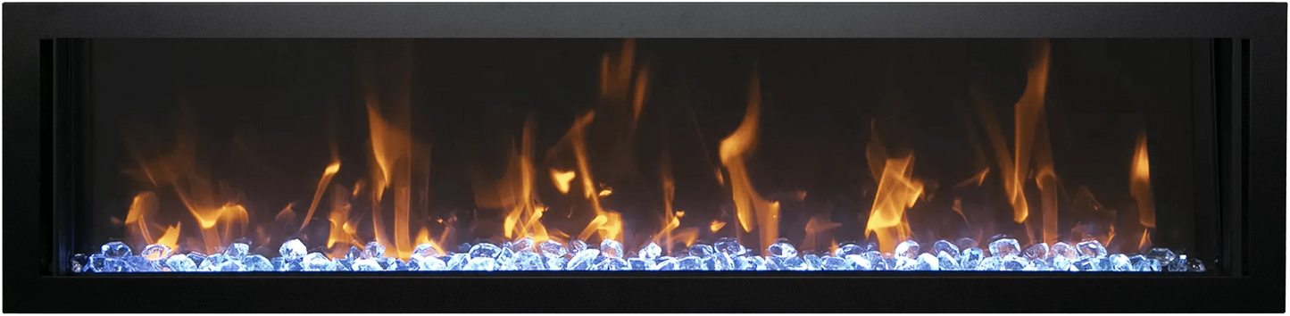 Amantii 60" Symmetry Xtra Slim Electric Fireplace SYM-SLIM-60