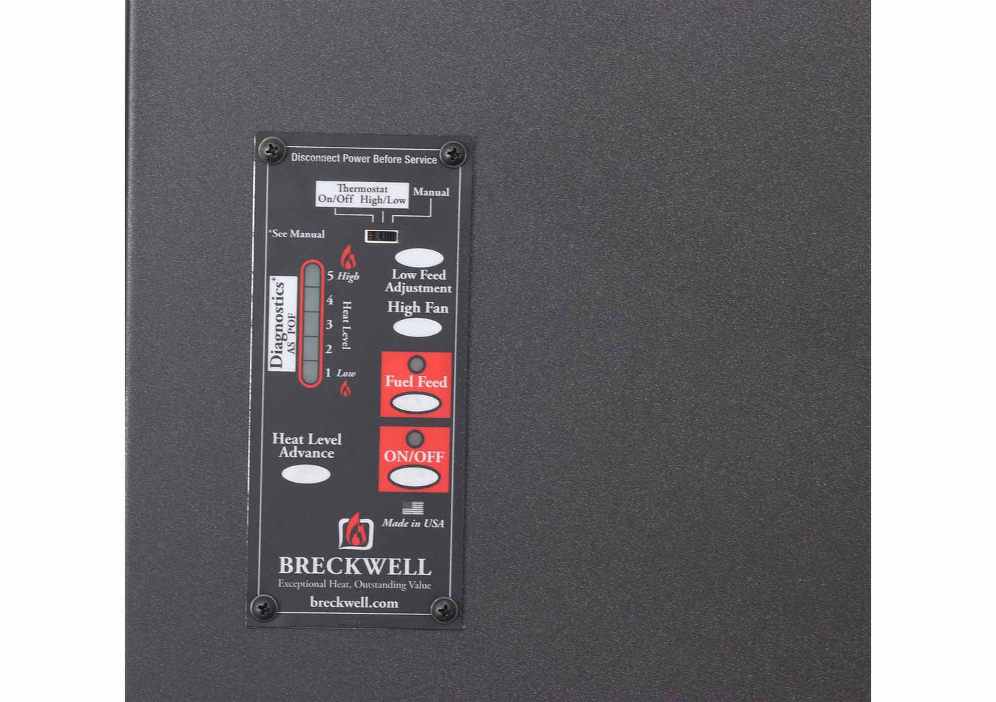 Breckwell Big-E Pellet Stove SP1000