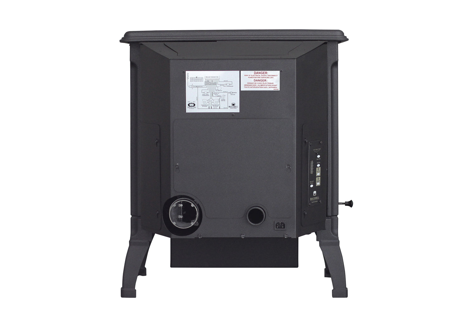 Breckwell Classic Cast Pellet Stove SPC4000
