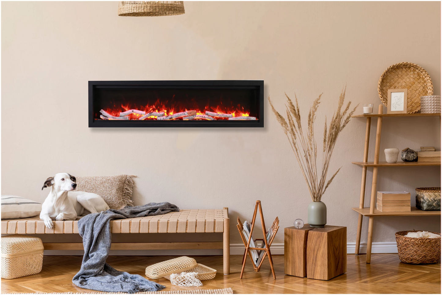 Amantii 60" Symmetry Bespoke Electric Fireplace SYM-60-BESPOKE