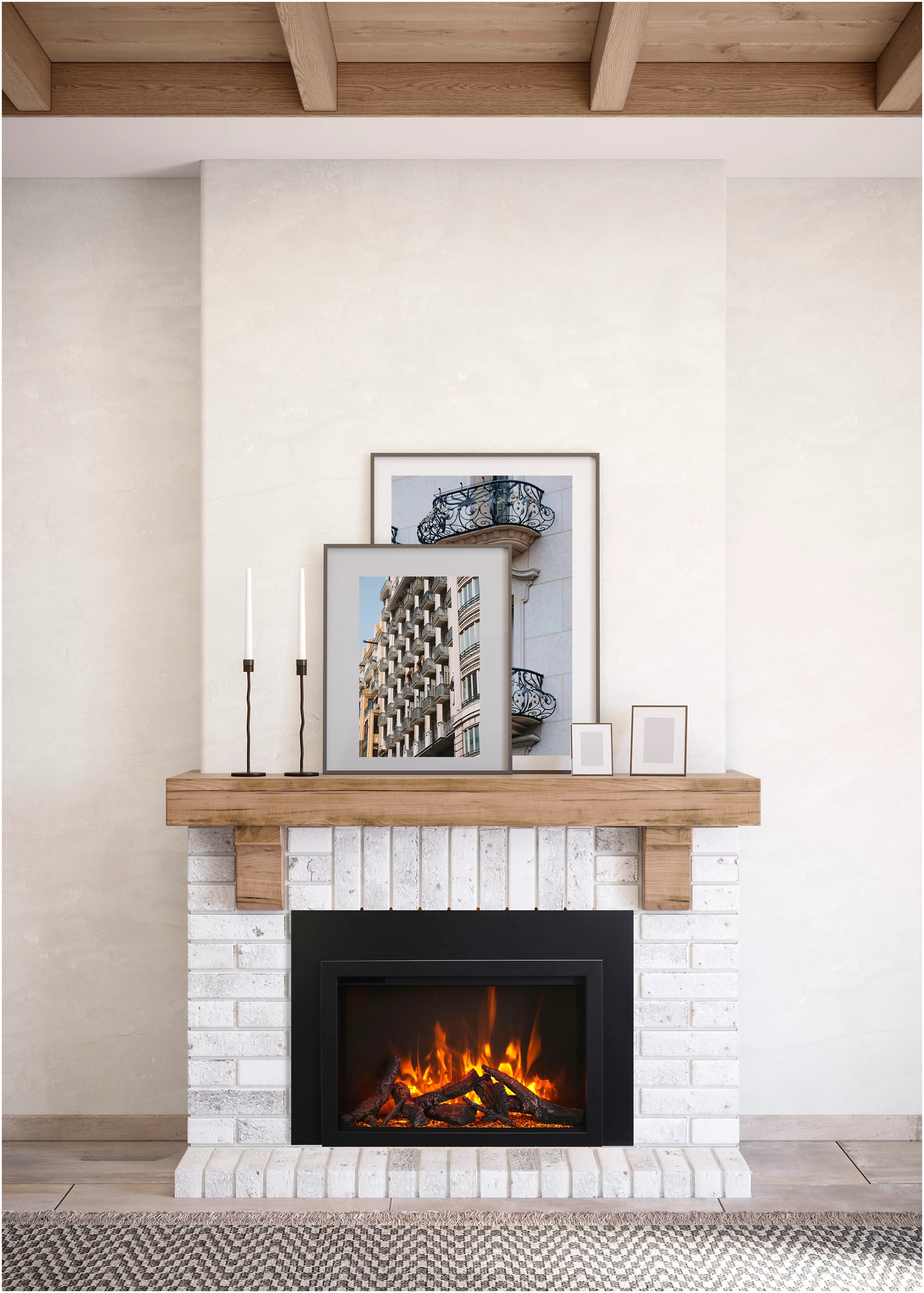 Amantii 26" Traditional Series Electric Fireplace TRD-26