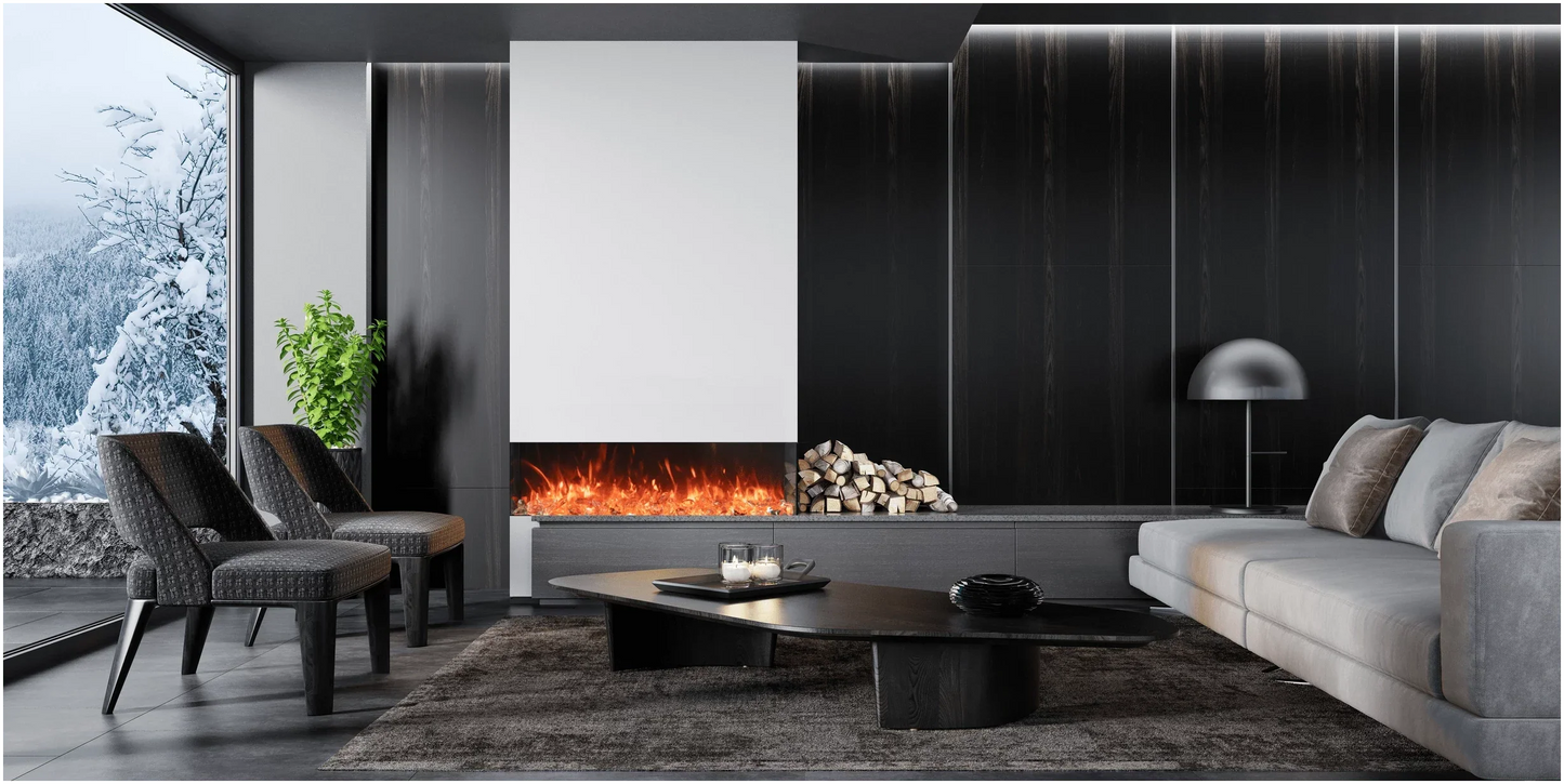 Amantii 65" True View Bespoke Electric Fireplace TRV-65-BESPOKE