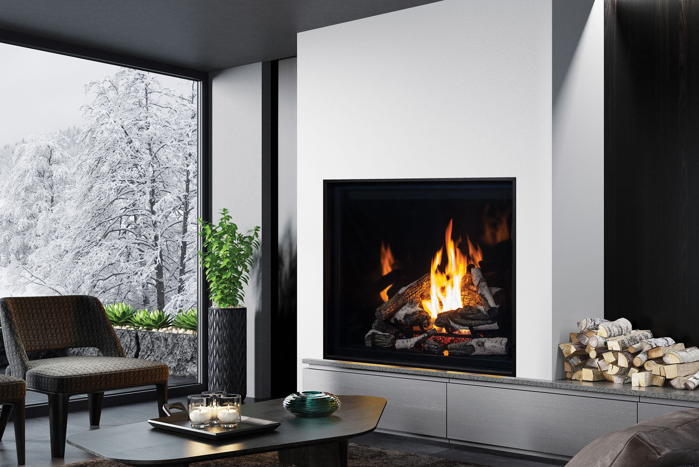 Urbana U44 Gas Fireplace U44