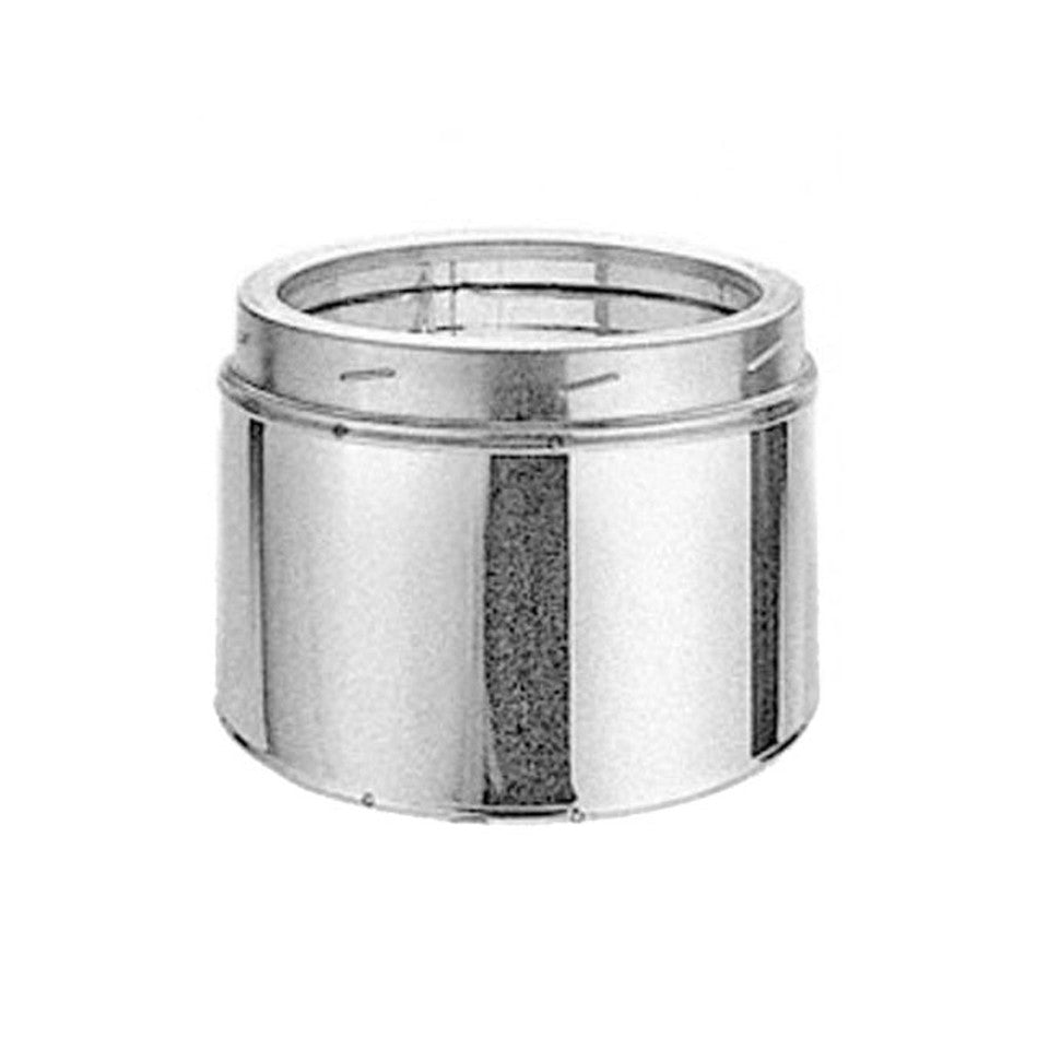 Duravent DuraTech 6" Diameter 12" Long Galvanized Chimney Pipe 6DT-12