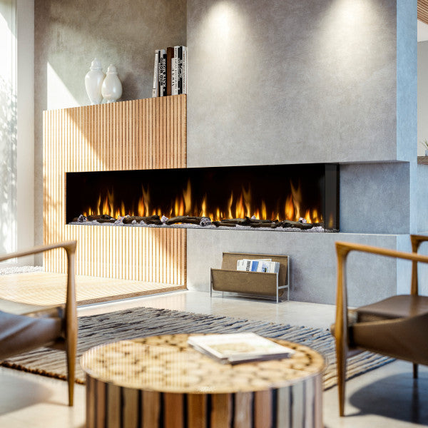 Dimplex XLF10017-XD lgniteXL Bold 100" Built-in Linear Electric Fireplace X-XLF10017-XD