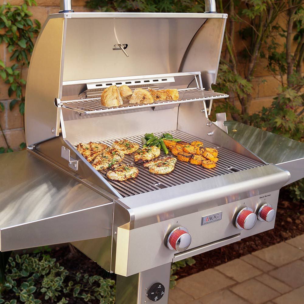 American Outdoor Grill 24" L Series Ground Post Grill AOG 24NGL-00SP