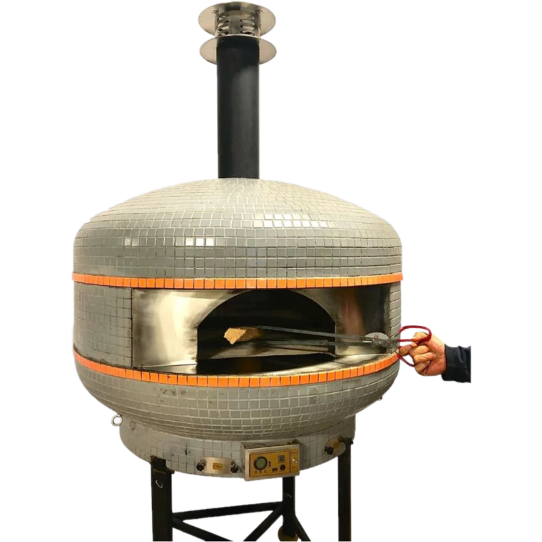 WPPO 40" Professional Lava Digital Wood Oven WKPM-D100