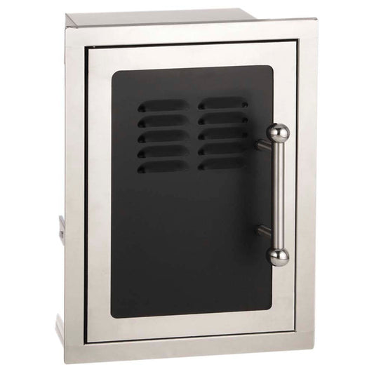 Fire Magic Echelon Black Diamond Door w/ Tank Tray & Louvers