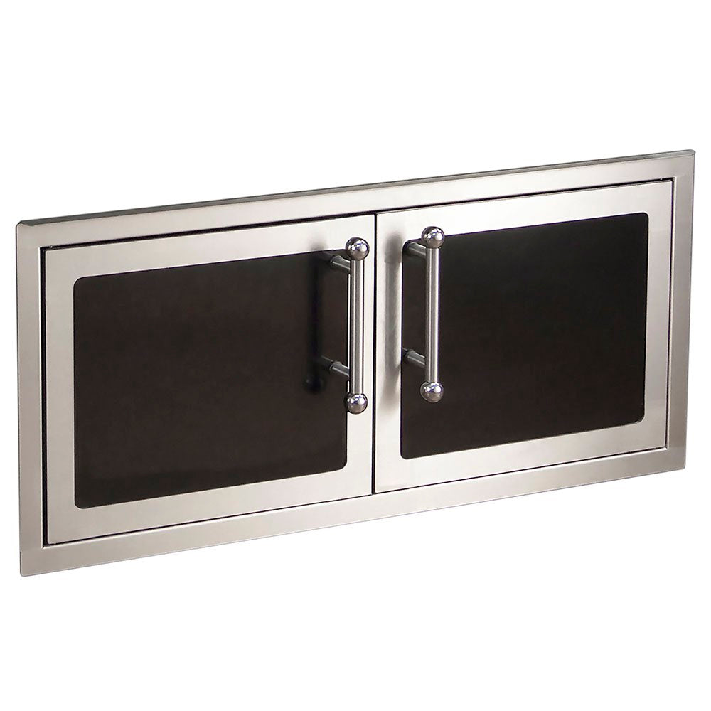 Fire Magic Echelon Black Diamond Reduced Height Double Access Doors With Soft Close 53938HSC