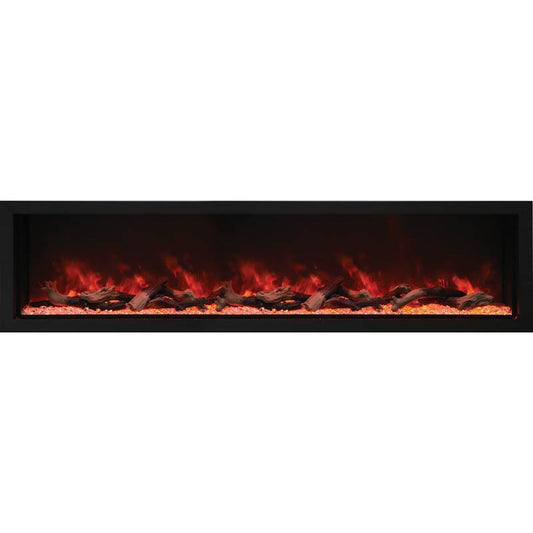 Amantii 88" Panorama Xtra Tall Linear Electric Fireplace BI-88-DEEP-XT