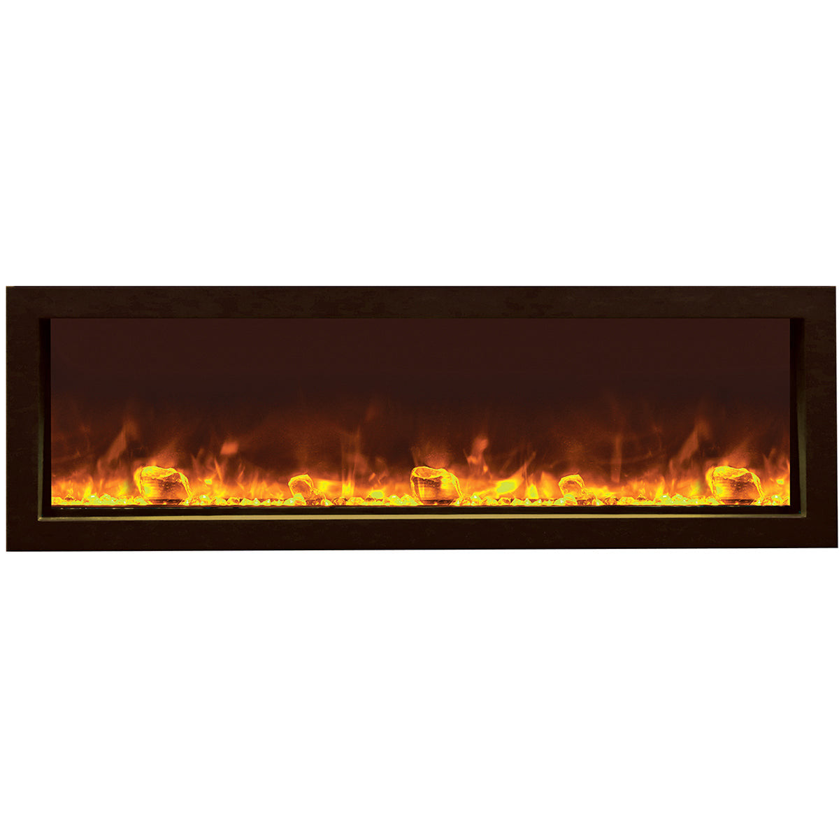 Amantii 50" Panorama Slim Indoor/Outdoor Electric Fireplace BI-50-SLIM-OD