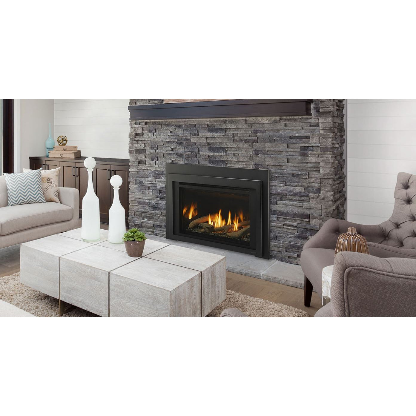 Majestic Ruby Gas Insert with IntelliFire Plus 35" RUBY35I