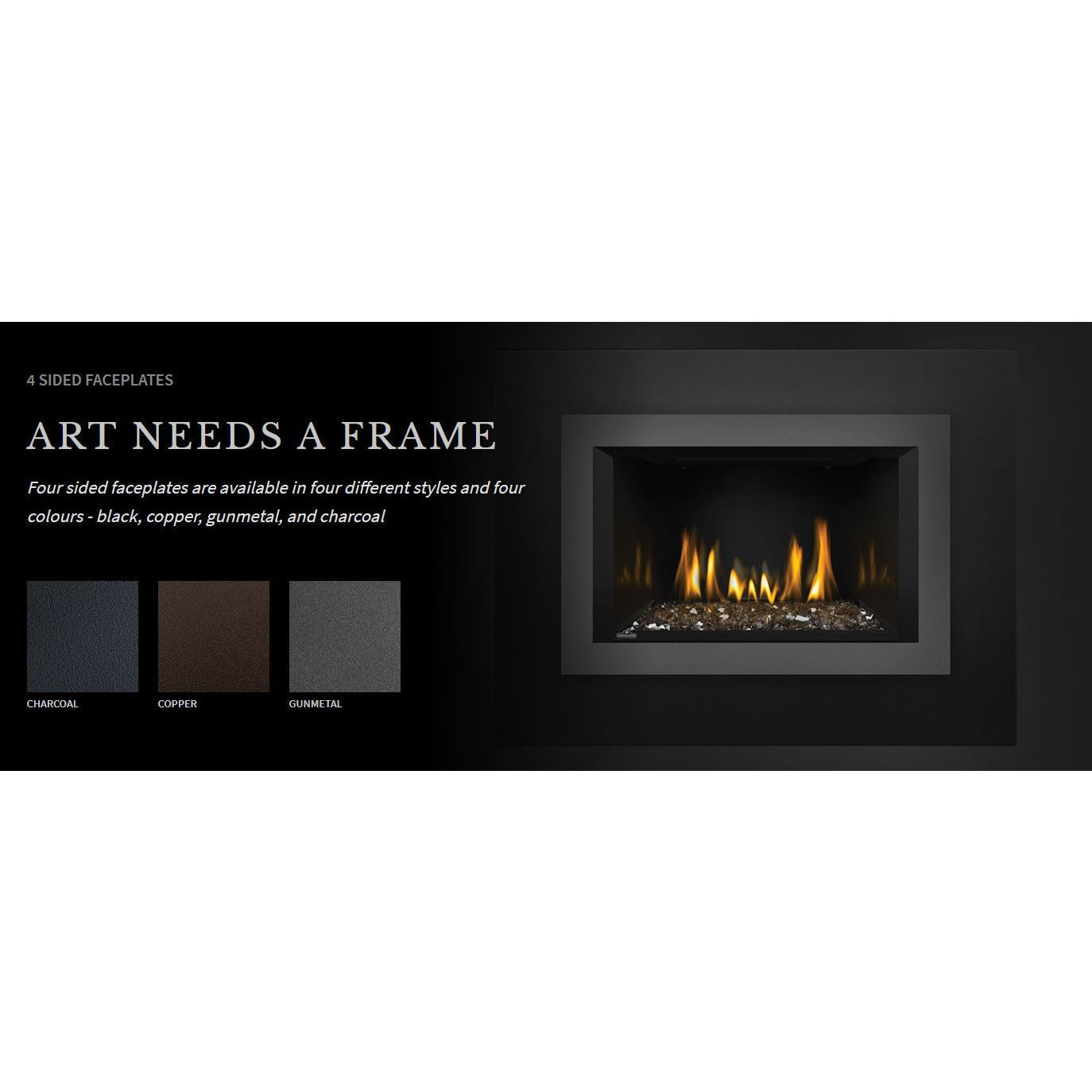 Napoleon Oakville 3 Glass Gas Fireplace Insert GDIG3N-1