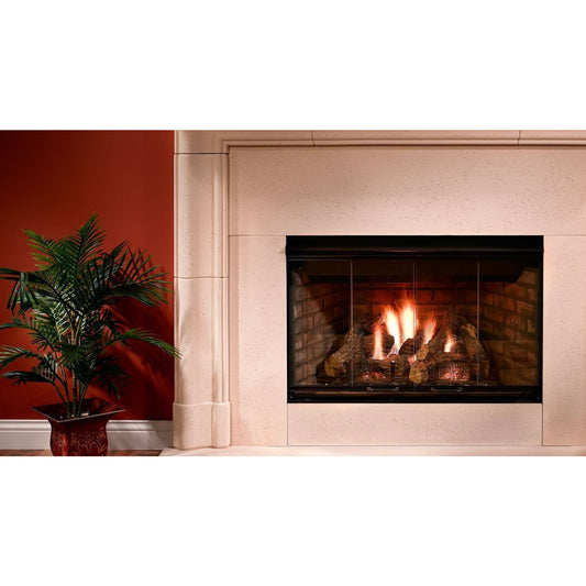 Majestic Reveal 36" Open Hearth Gas Fireplace with IntelliFire RBV4236IT