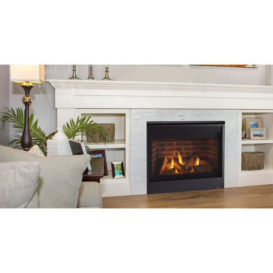 Majestic Quartz 32" Direct Vent Fireplace with Intellifire QUARTZ32IFT