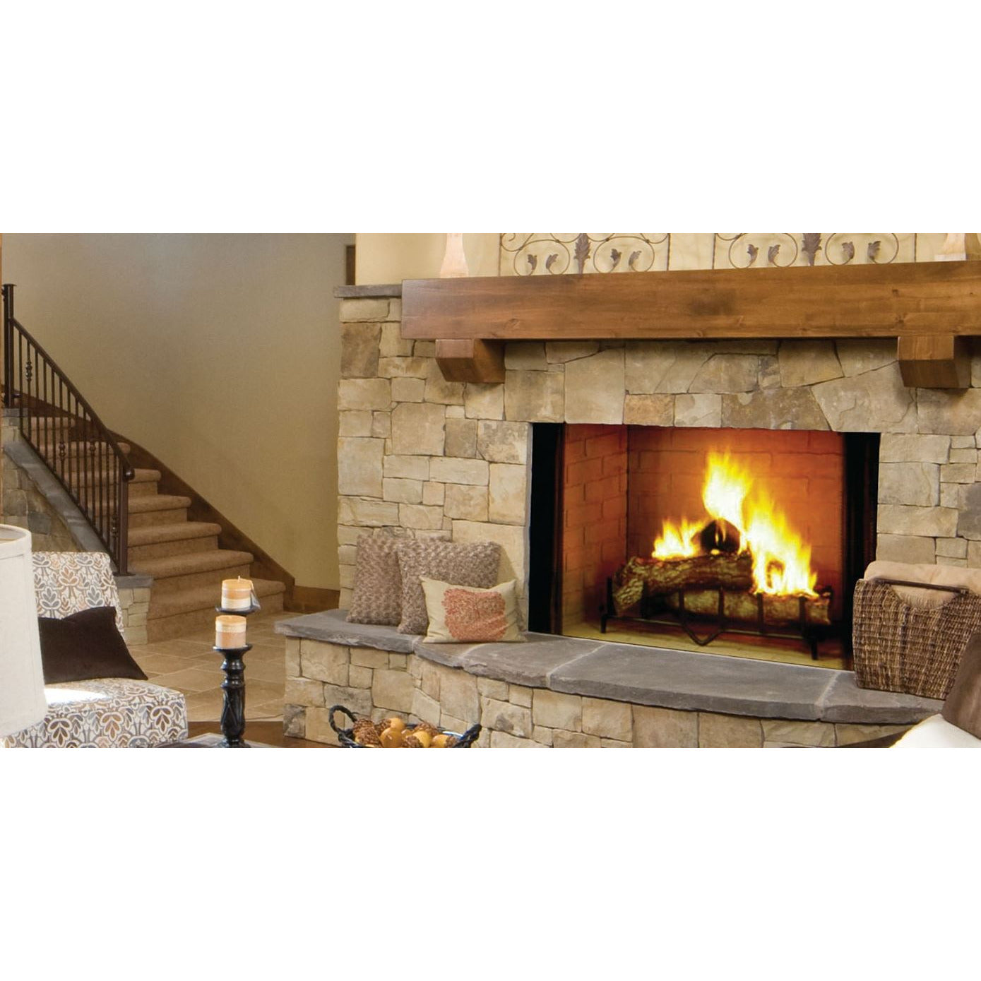 Majestic Biltmore 36" Wood Fireplace SB60 - Everything Fireplaces