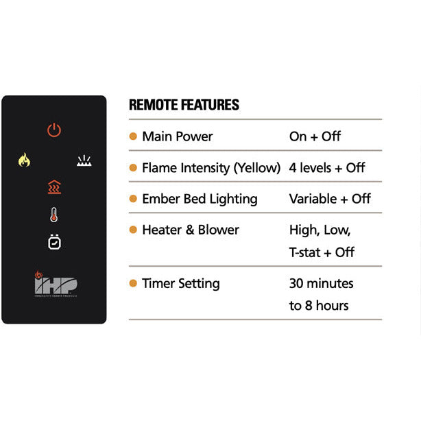 Superior 55" Contemporary Electric Fireplace ERL2055