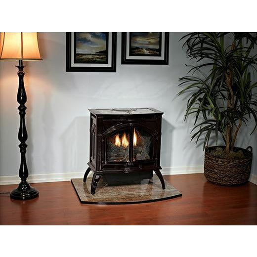American Hearth Small Cast Iron Spirit Stove Vent Free VFD20CC