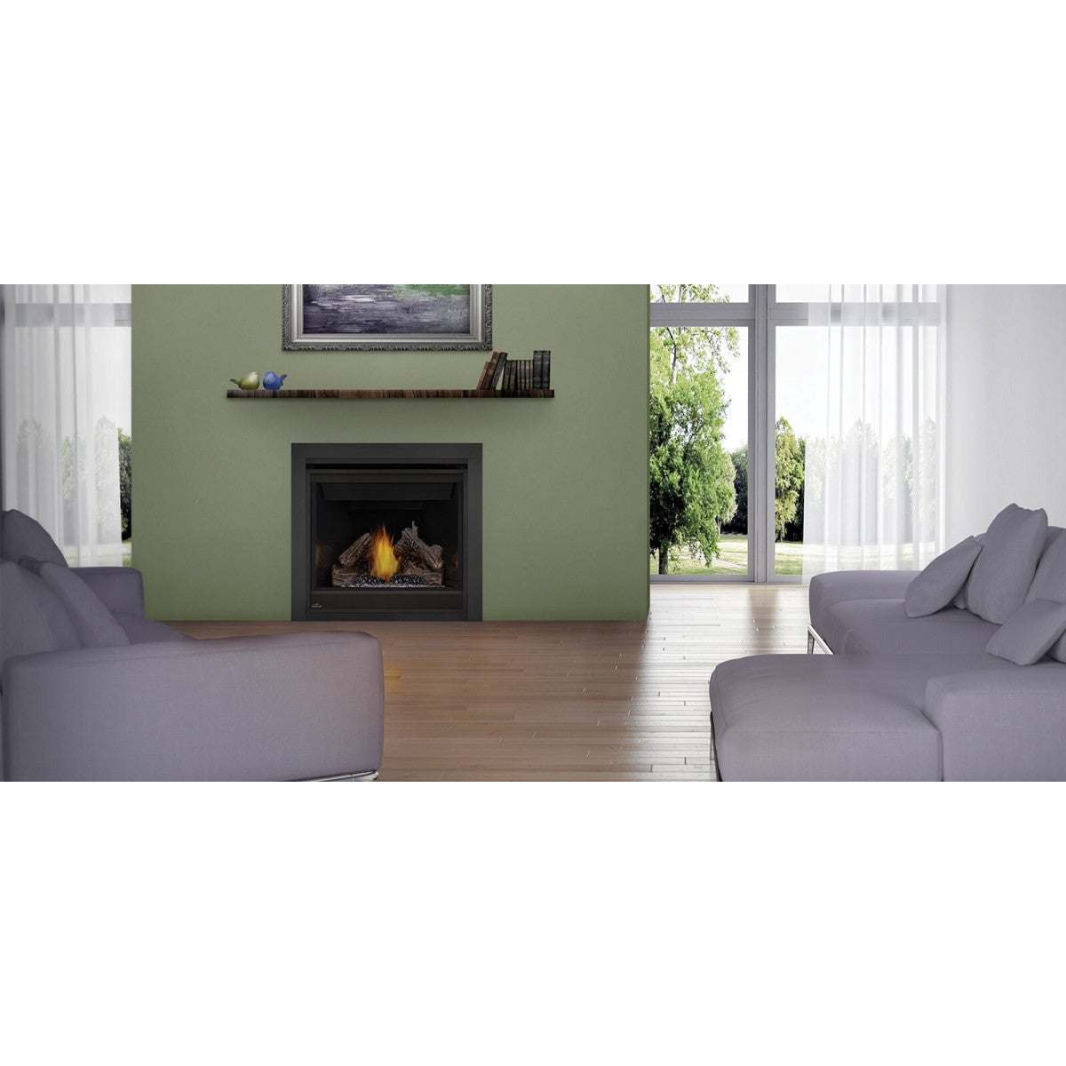 Napoleon Ascent 46" Direct Vent Gas Fireplace B46