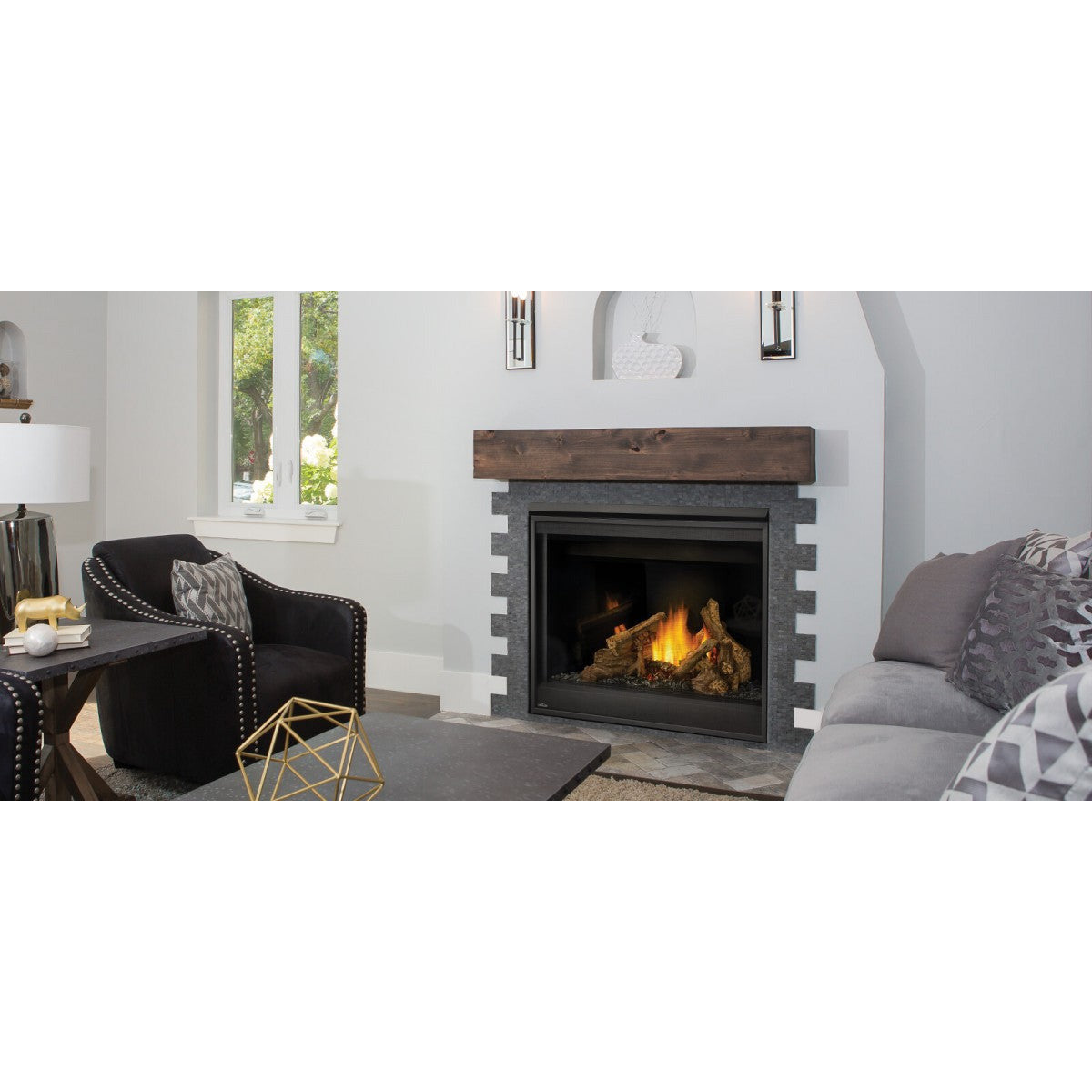 Napoleon Ascent 46" Direct Vent Gas Fireplace B46