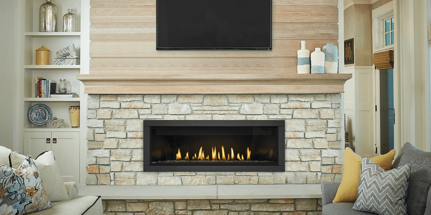 Napoleon Ascent 56" Direct Vent Gas Linear Premium Fireplace BLP56NTE