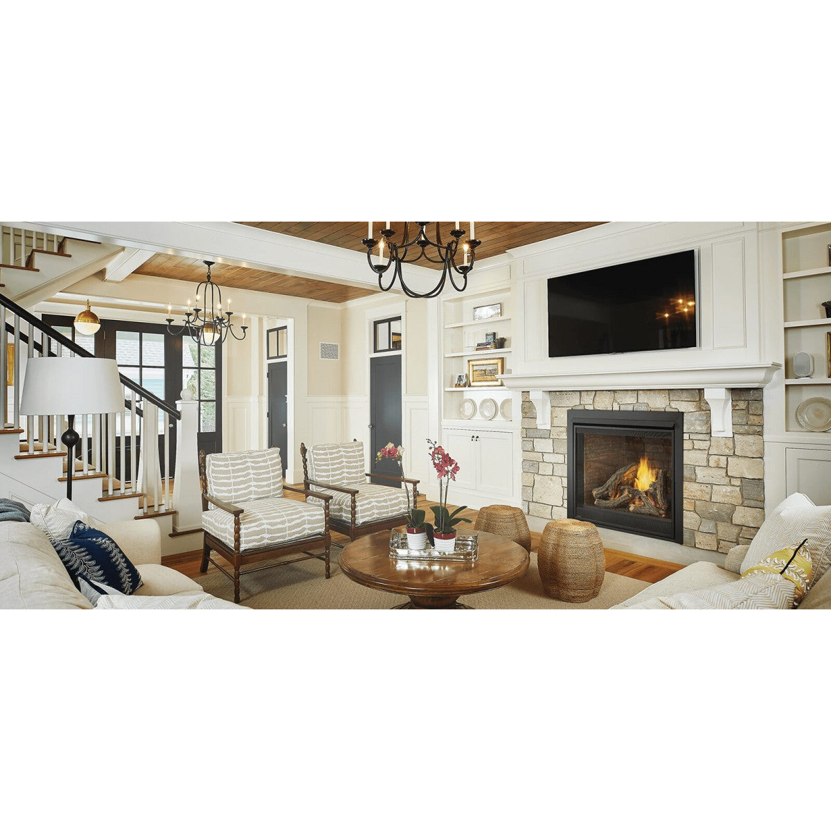 Napoleon Ascent Deep Series 42" Direct Vent Gas Fireplace D42