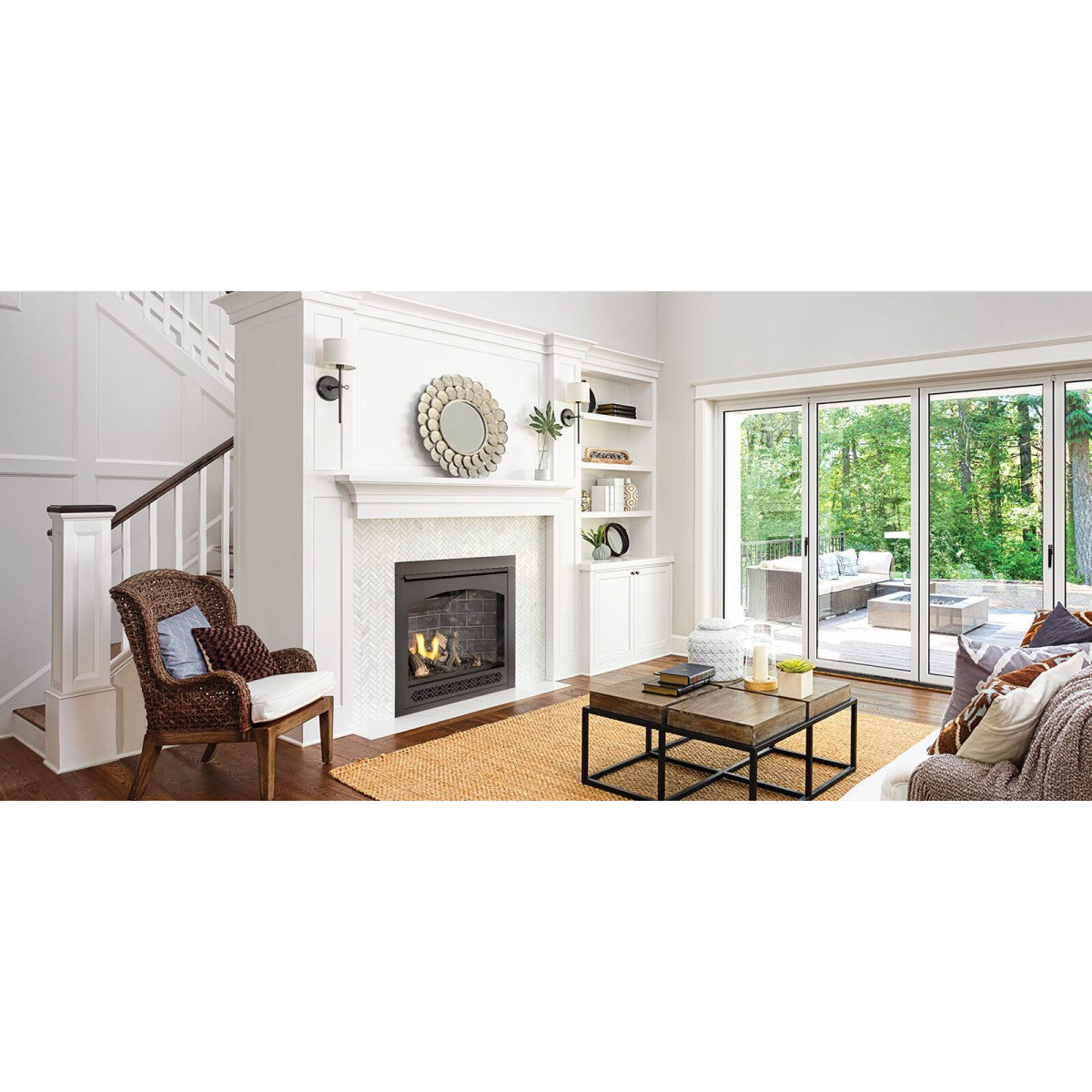 Napoleon Ascent X Series 42" Direct Vent Gas Fireplace GX42