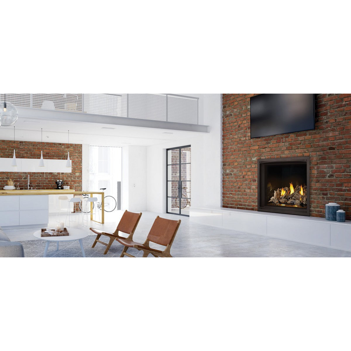 Napoleon 36" Elevation X Series Direct Vent Gas Fireplaces EX36