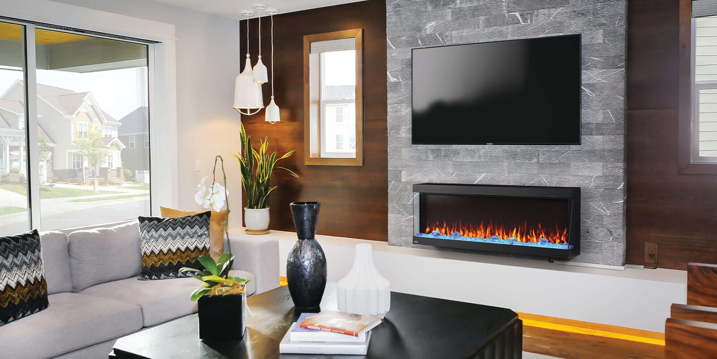 Napoleon 50" Trivista Pictura 3-Sided Electric Fireplace NEFL50H-3SV