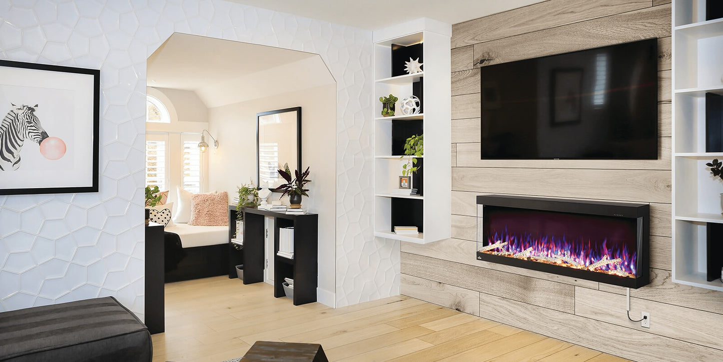 Napoleon 50" Trivista Pictura 3-Sided Electric Fireplace NEFL50H-3SV