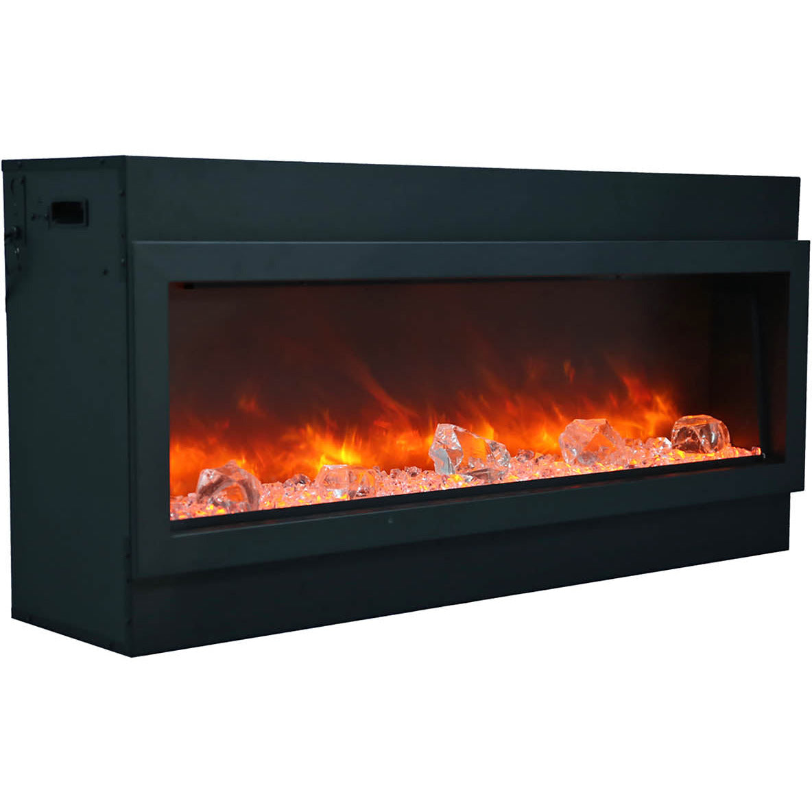 Amantii 88" Panorama Xtra Tall Linear Electric Fireplace BI-88-DEEP-XT