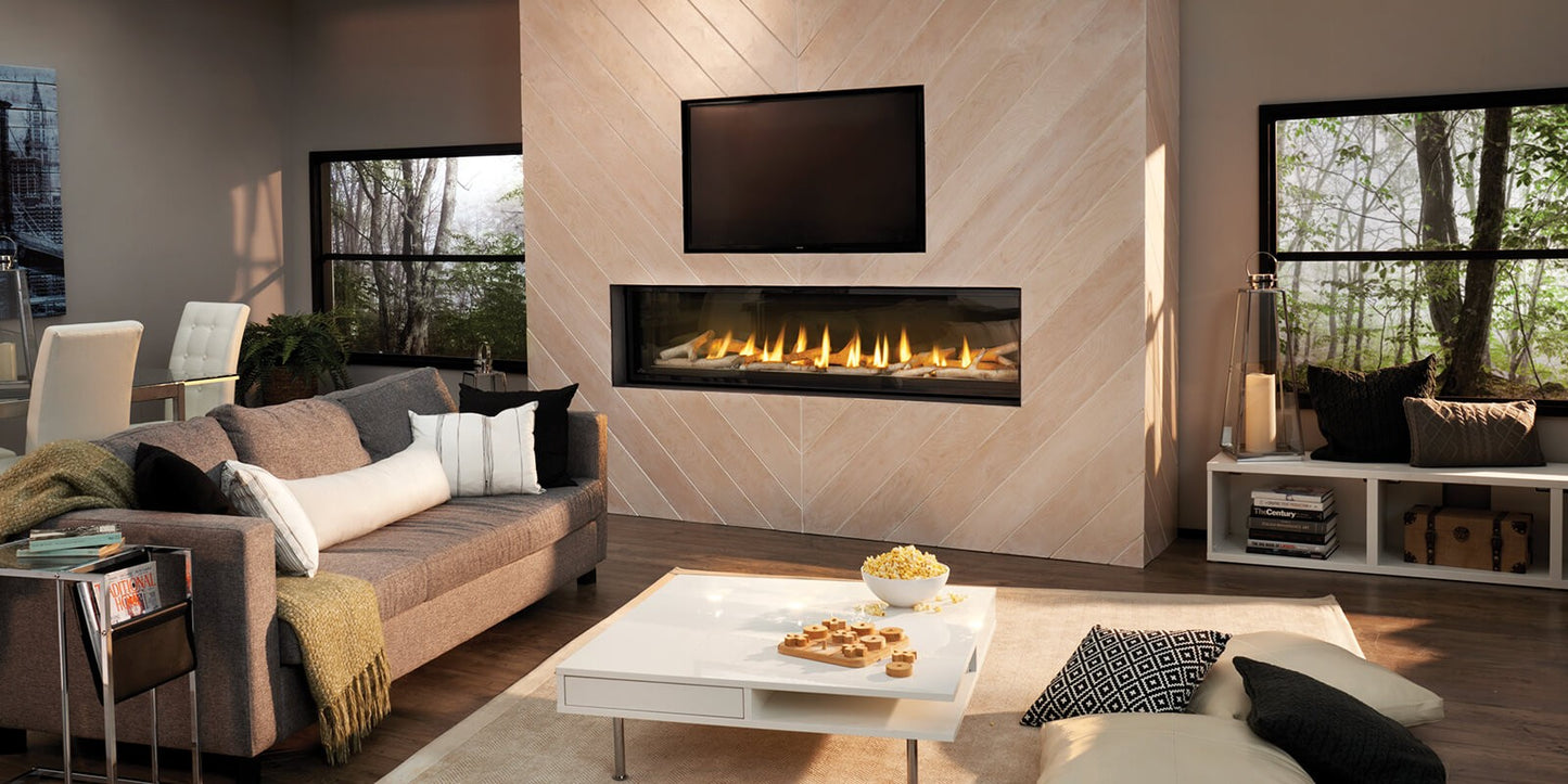 Napoleon Luxuria 62" Linear Gas Fireplace LVX62NX-1